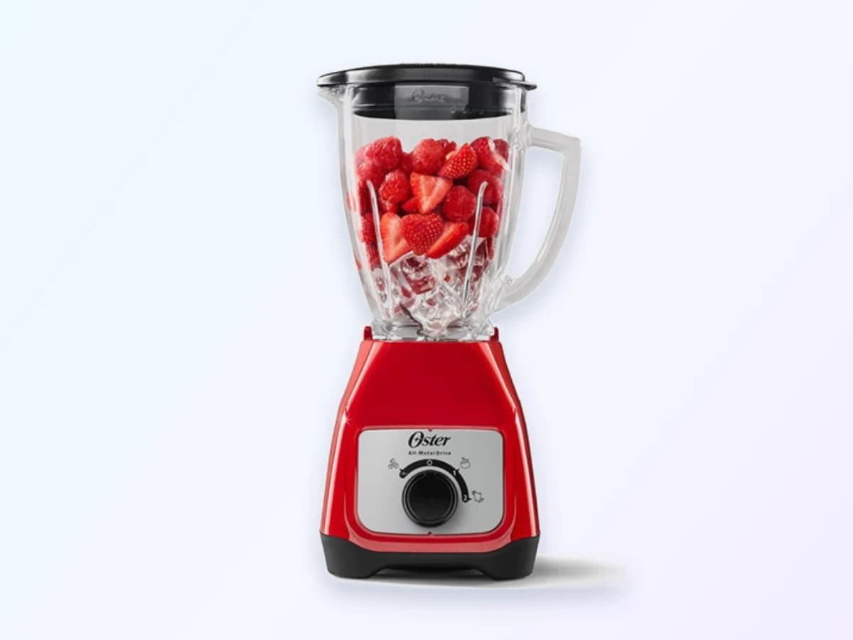 LICUADORA OSTER PLASTICO ROJO 700W
